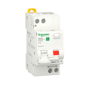 Автоматичний вимикач диференційного струму 1P+N 16А C 6kA 30мА тип A Schneider Electric Resi9 R9D55616 R9D55616 фото