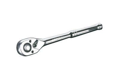 Ключ-тріскачка з металевою ручкою CrV 1/4 (72T) APRO 6852 фото